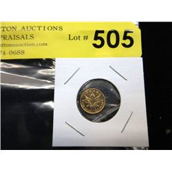 Canada .9999 Gold 1/20 Oz. Maple Leaf Coin