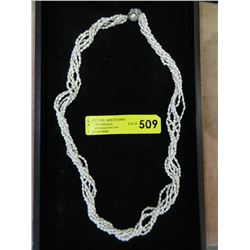 6 Strand Fresh Water Pearl Necklace