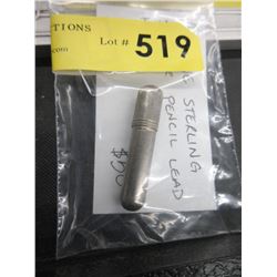 Antique Sterling Silver Pencil Lead Holder