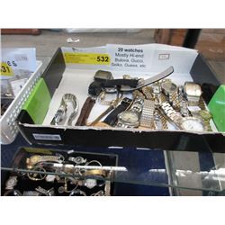 20 Assorted High End Pre-Owned Watches
