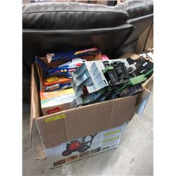Large Box of Assorted Children's Toys