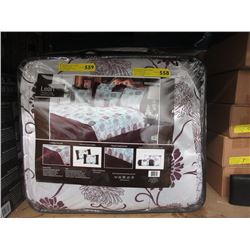New Queen Size 7 Piece Comforter Set
