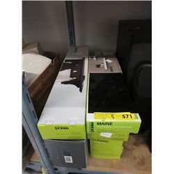 5 Assorted New Floating Shelves