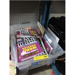 Tote of New Puzzle Books & More