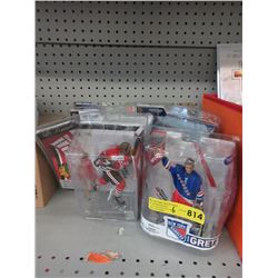 6 MacFarlane's Hockey Figurines