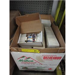 Large Box of Assorted Sports Trading Cards