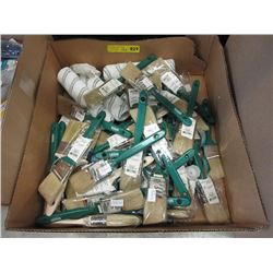 15 Assorted New Paint Brushes & Roller Sleeves
