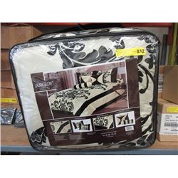 New Queen Size 7 Piece Comforter Set