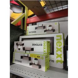 4 Assorted New Floating Shelves