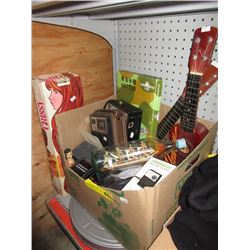 Box of Assorted Collectibles