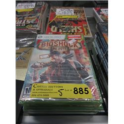 5 New XBOX 360 "Bioshock Infinite" Sealed Games