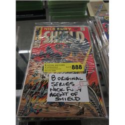 8 Original Series Nick Fury Agent of Shield Comics