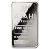 Image 1 : Genuine 10 oz 0.999 Fine Silver Bar - Asahi Refining