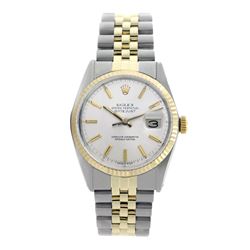 Rolex Pre-owned 36mm Mens Silver Two Tone - REF-490Y4W