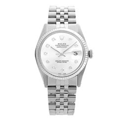 Rolex Pre-owned 36mm Mens Silver Dial Stainless Steel - REF-450Y4W