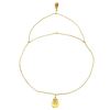 Image 1 : Genuine 7.5 ctw Citrine Necklace Jewelry 14KT Yellow Gold - REF-56H4X