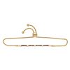 Image 1 : 0.73 CTW Color Brown Diamond Bolo Bracelet 10KT Yellow Gold - REF-75F2N