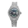 Image 1 : Rolex Pre-owned 26mm Womens Custom String Tahitian Dial Stainless Steel - REF-480K4X