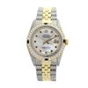 Image 1 : Rolex Pre-owned 26mm Womens Custom String White MOP Two Tone - REF-540K2X