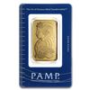 Image 1 : Genuine 1 oz 0.9999 Fine Gold Bar - PAMP Suisse Lady Fortuna