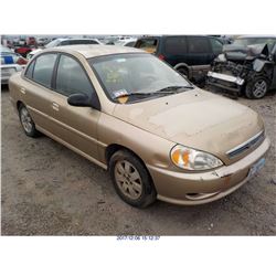 2002 - KIA RIO // REBUILT SALVAGE