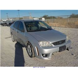 2006 - FORD FOCUS// SALVAGE TITLE // EXPORT ONLY
