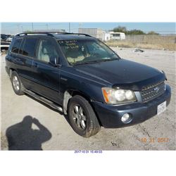 2003 - TOYOTA HIGHLANDER