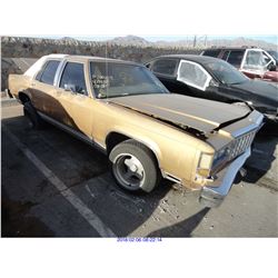 1984 - FORD CROWN VICTORIA