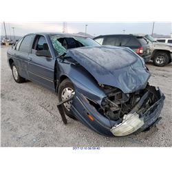 1997 - CHEVROLET LUMINA// SALVAGE TITLE