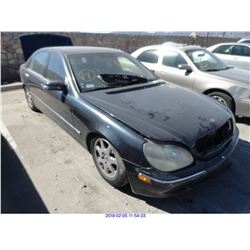 2000 - MERCEDES BENZ S500 // SALVAGE TITLE