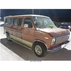 1985 - FORD CLUB WAGON