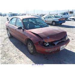 1998 - FORD ESCORT // REBUILT SALVAGE