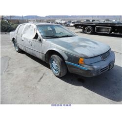 1991 - MERCURY COUGAR