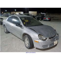 2005 - DODGE NEON