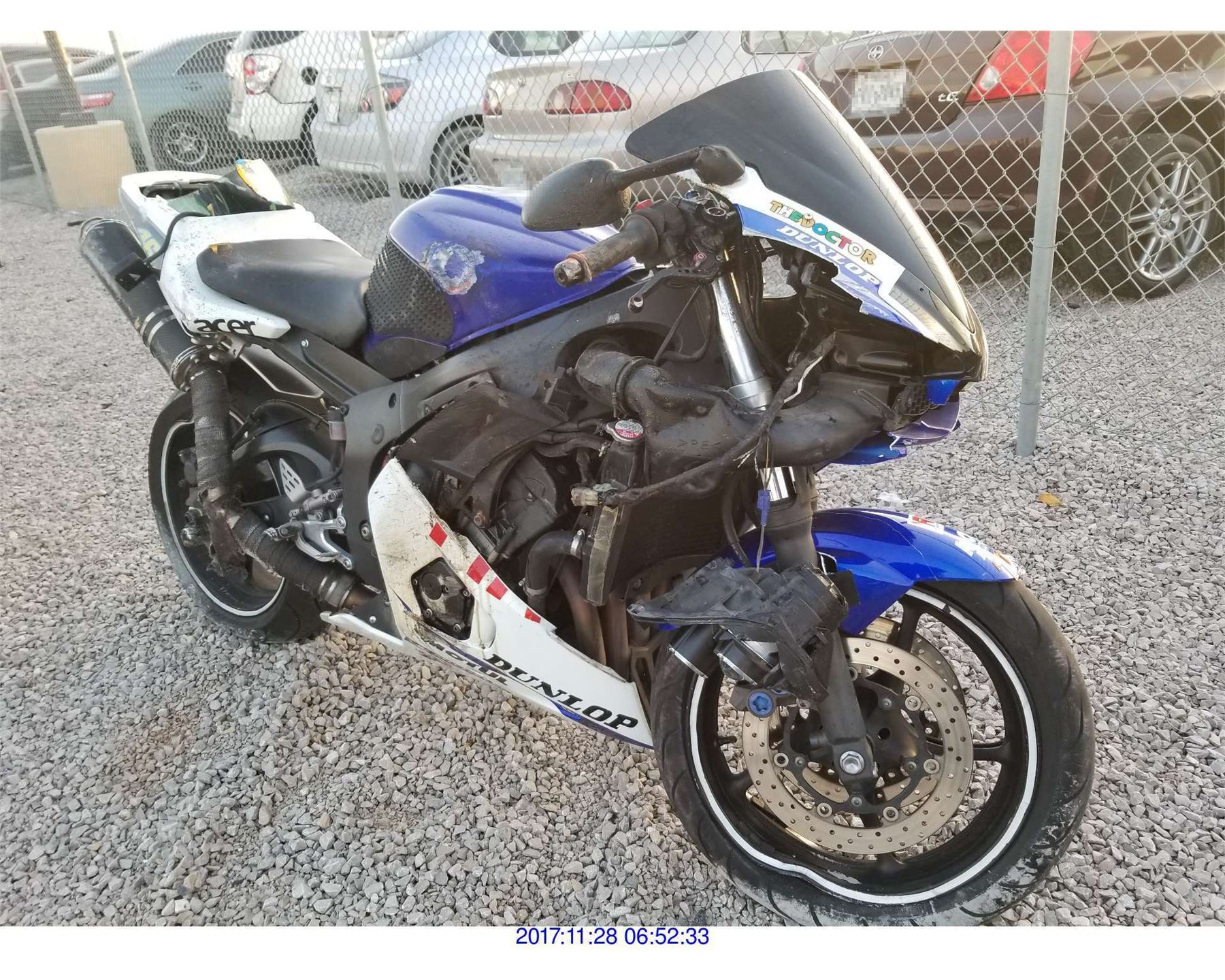 2003 YAMAHA YZFR6
