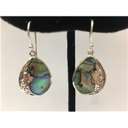 Abalone Sterling Silver Earring