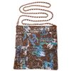Image 1 : Chanel Rhinestone Chain Mail Crossbody Shoulder Bag-runway