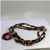 Image 2 : Mookaite Necklace With Pendant Red