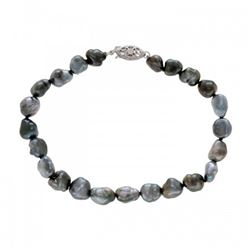 6.0-8.0mm Tahitian Keshi Pearl Bracelet