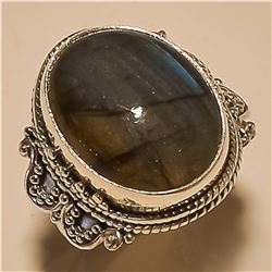 Labradorite RING Solid Sterling Silver