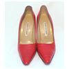 Image 1 : Manolo Blahnik Fire Engine Red Alligator Pumps