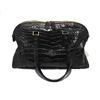 Image 4 : Zagliani Black Alligator Handbag