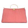 Image 1 : Barry Kieselstein-Cord Pink Snakeskin Handbag