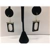 Image 1 : Sterling Silver W/ Wood Earring