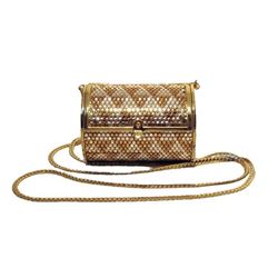 Judith Leiber Swarovski Cylinder Minaudiere