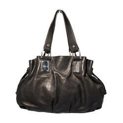 Michael Kors Black Leather Shoulder Bag