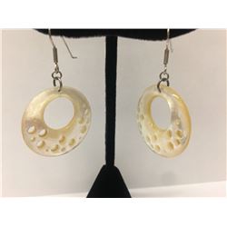 Sterling Silver Shell Earring