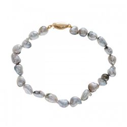 6.0-7.0mm Tahitian Keshi Pearl Bracelet