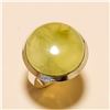 Image 1 : Prehnite RING Solid Sterling Silver