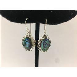.925 Sterling Silver Shell Earring 1.8g